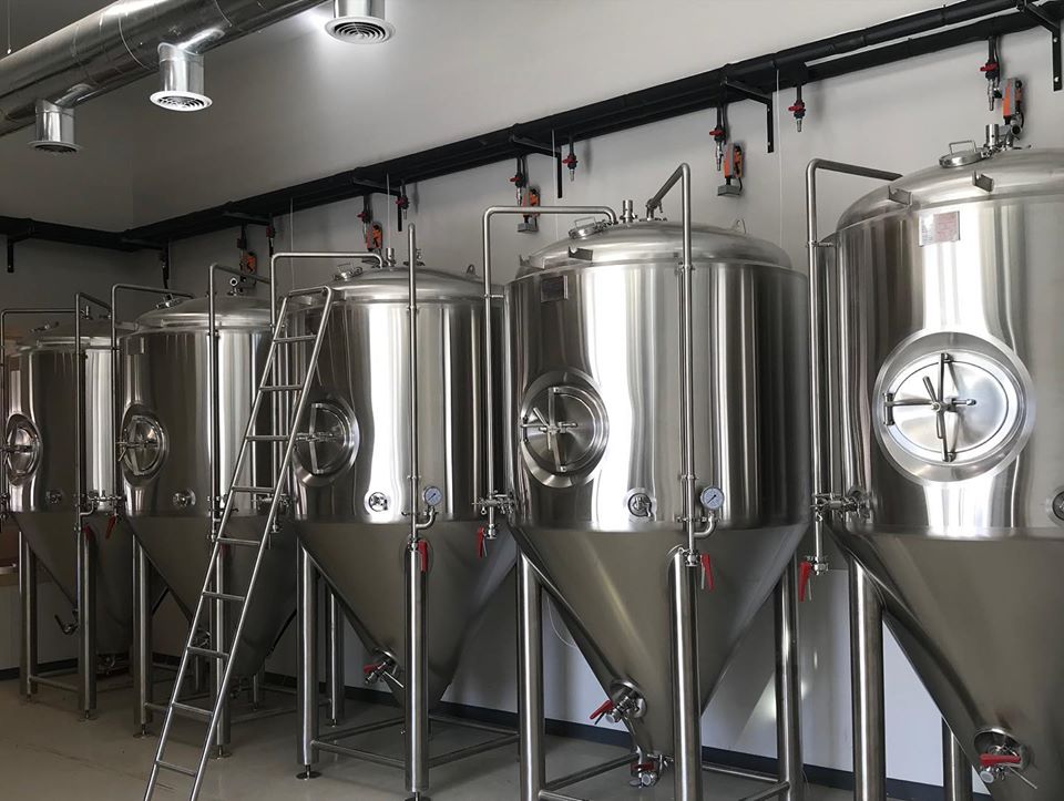 Lone Oak Brewery Company fermentation tanks