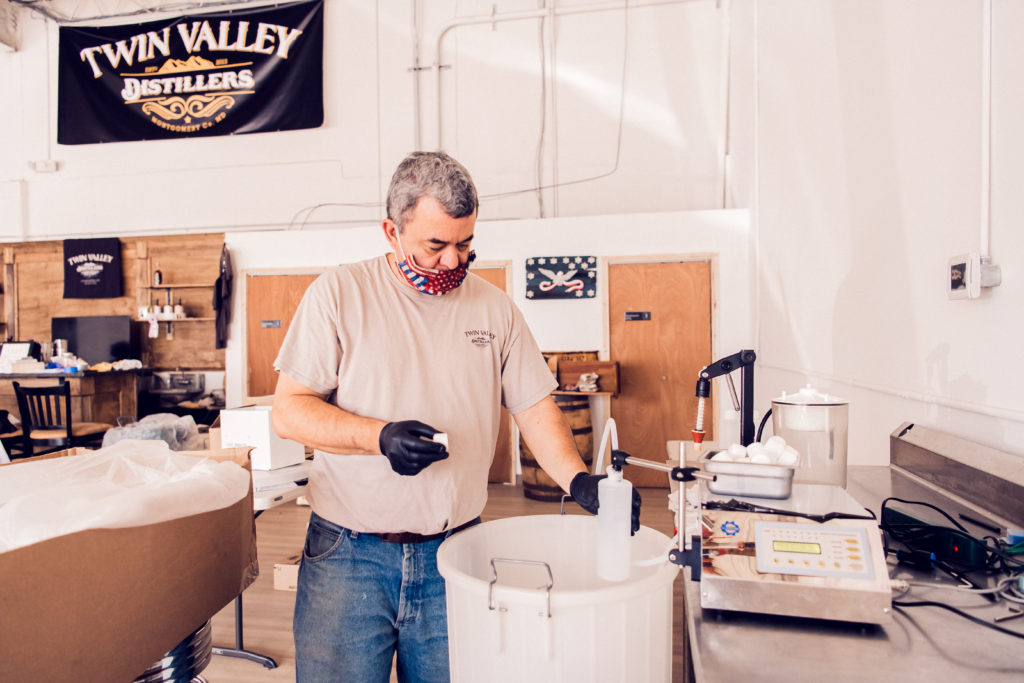 Exploring COVID-19’s impact on Montgomery County businesses Twin Valley Distillers started making hand santizer